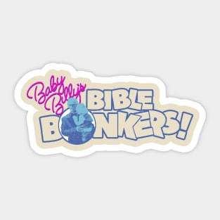 Baby Billy's Bible Bonkers Retro Sticker